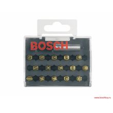 Bosch Набор 15 Бит 25 мм LS PH PZ T TiN (2607001929 , 2.607.001.929)