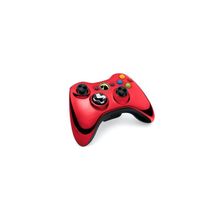 Microsoft Xbox 360 Wireless Controller Chrome Series Red