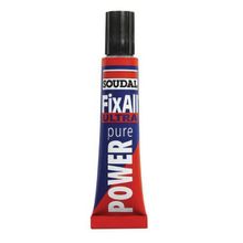 Soudal Клей-герметик в тюбике ультрапрочный водостойкий кристально прозрачный Soudal Fix All Ultra 20 мл