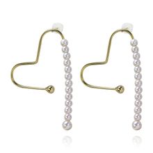 Серьги-гвоздики "Сердце" (арт. 81527-4)