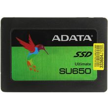 Накопитель SSD 240 Gb SATA 6Gb   s ADATA Ultimate SU650    ASU650SS-240GT-C    2.5" 3D TLC