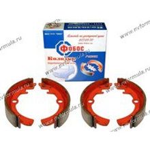 Колодки тормозные 1111 ОКА задние ФОБОС Люкс без асбестовые