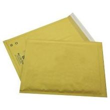 конверт с пузырчатой пленкой 230х330мм, внешний размер 250х340мм, стрип, коричневый, 10 шт G 17.10-G