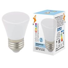 Volpe Лампа светодиодная Volpe E27 1W 6000K матовая LED-D45-1W 6000K E27 FR С BELL UL-00005804 ID - 266385