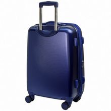 Чемодан на колесах 19-1-24 синий