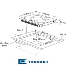 Встраиваемая индукционная варочная панель Vestfrost VFIND60HL