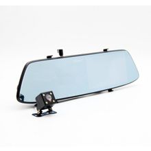 Автомобильный видеорегистратор-зеркало с 2-я камерами Full HD Eplutus D06