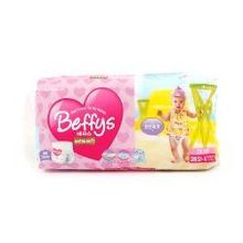 Трусики-подгузники Beffy&apos;s extra soft L для девочек (10-14 кг), 36 шт