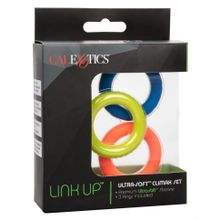 Набор из 3 эрекционных колец Link Up Ultra-Soft Climax Set (223475)