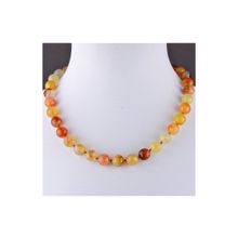 Бусики-Колечки Бусы Сердолик "Априори 12" арт. НСР-2.1(12)-50-8