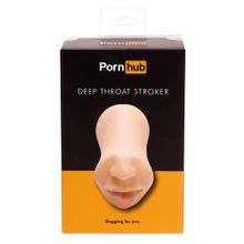 Pornhub Мастурбатор-ротик Deep Throat Stroker (телесный)