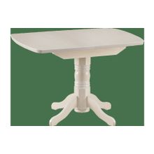 Боровичи-мебель Стол обеденный раздвижной овальная крышка массив 750х1100 мм