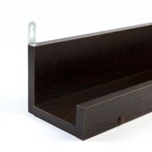 Полка навесная Д-7, 550х130х115, Венге
