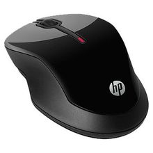 mouse hp wireless x3500 (glossy black) cons (hp) h4k65aa