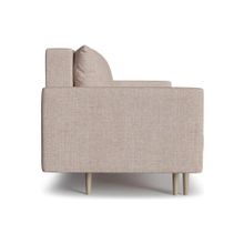 Смарт Диван прямой Mille 01 3-х местный с подлокотниками еврокнижка