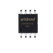 W25Q40BVSNIG, Микросхема Флэш-память шина SPI 4Мбит , [SOP-8]
