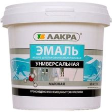 Лакра 900 г белая матовая