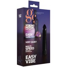 Shots Media BV Чёрный вибратор GC Easy Vibe - 13,2 см. (черный)