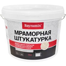 Bayramix Мраморная Штукатурка 15 кг зерно 0.5 1 мм Kashmir White N
