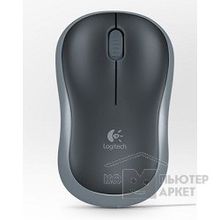 Logitech 910-002238  Wireless Mouse M185 dark grey USB