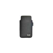 Чехол для Apple iPhone 4 Mini Cooper Strap PU Leather Chequered