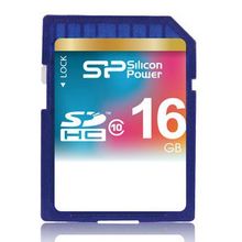 Карта памяти Silicon Power SDHC 16Gb