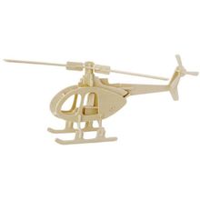 3D пазл Вертолёт деревянный