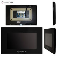 Tantos ✔ Видеодомофон под ключ для дома Marilyn HD Wi-Fi iPS Black + замок Classic