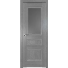  Двери ProfilDoors Модель 2.39XN Цвет Грувд серый Стекло Графит