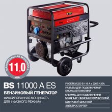 FUBAG Бензиновый генератор BS 11000 A ES