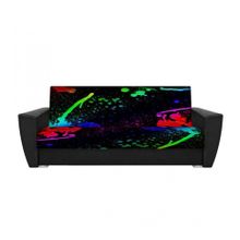 Диван Граффити - 05 пружинный блок, фотопринт 120