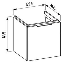 Мебель для ванной Laufen Kartell 4.0755.2.033.631.1