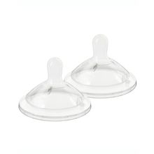 Chicco Natural Feeling быстрый поток с 6 месяцев 2 шт.