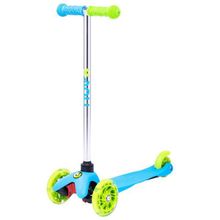 Самокат 3-колесный Ridex Zippy 3D 120 80 мм синий