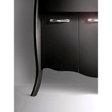 Тумба с раковиной Belux Бриз 90 черная