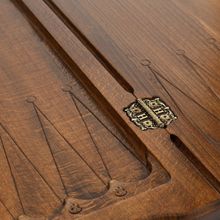 Нарды резные "Бесконечность" с ручкой