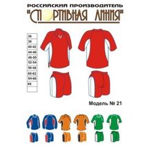 Форма волейбольная, Спортивная Линия, модель №21, мужская форма.