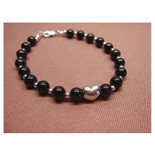 Браслет heartbeat (биение сердца) из граната