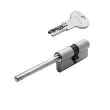 Цилиндр для замка ключ   шток ISEO 8869D0609...5 (75мм 55x10x25) хром