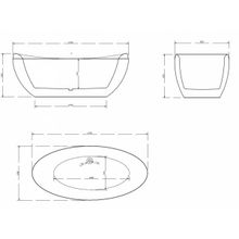 Акриловая ванна Gemy G9236