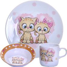 30546 Набор детский 3 пр."Котята" МВ (х12) (30546)