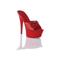 Сабо с пайетками STRAWBERRY HS214