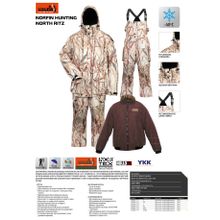 Костюм зимний Norfin Hunting North Ritz
