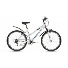 Велосипед FORWARD Iris 26 1.0 (2017) 17* белый RBKW77N66003