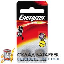 Батарейка Energizer Alkaline LR43 186 BL2