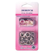 Hemline Люверсы 8.7 мм (тип"E") 36 шт.