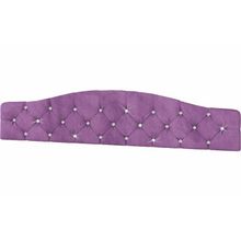 Модули ТЭКС Колибри Мягкая спинка СП-16, сирень со стразами