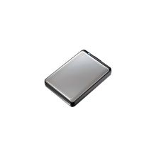 Внешний жесткий диск Buffalo MiniStation Plus 1000Gb Silver (HD-PNT1.0U3S-RU)