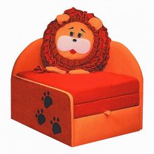 Олимп-мебель Мася-11 Лев 8071127 оранжевый красный