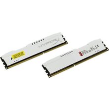 Модуль памяти  Kingston HyperX Fury   HX316C10FWK2 8   DDR3 DIMM 8Gb KIT  2*4Gb    PC3-12800    CL10